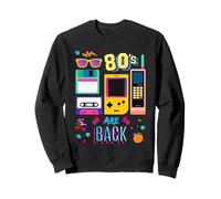 I Love 80's, Cool Vintage Retro 80's Are Back Graphic Design Felpa