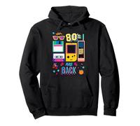 I Love 80's, Cool Vintage Retro 80's Are Back Graphic Design Felpa con Cappuccio