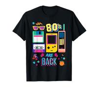 I Love 80's, Cool Vintage Retro 80's Are Back Graphic Design Maglietta