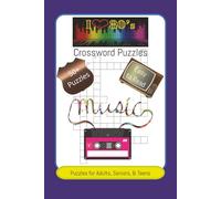 I Love 80's Crossword Puzzles: Crossword Puzzles with Easy to Read Print about Music, 80’s, Artists | 6x9 inches, 110 | 50+ Puzzles ... Gift for Vacations, Holidays, and Relaxation