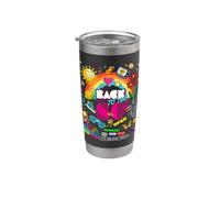 I Love 80's, Retro Back To 80's Stuff Illustration Graphic Bicchiere termico in acciaio inox doppia parete