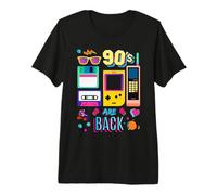 I Love 90's, Cool Vintage Retro 90's Are Back Graphic Design Maglietta Premium