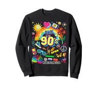 I Love 90's, Retro Back To 90's Stuff Illustration Graphic Felpa