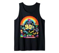 I Love 90's, Retro Back To 90's Stuff Illustrazione Grafica Canotta