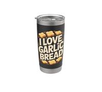 I Love Aglio Pane Toasty Passion Bicchiere termico in acciaio inox doppia parete