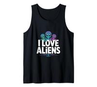 I Love Aliens Outer Space Adventure Canotta