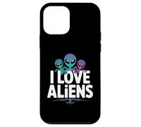 I Love Aliens Outer Space Adventure Custodia per iPhone 12 mini