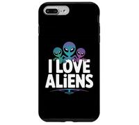 I Love Aliens Outer Space Adventure Custodia per iPhone 7 Plus/8 Plus