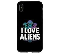 I Love Aliens Outer Space Adventure Custodia per iPhone XS Max