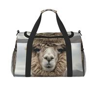 I Love Alpacas, borsa da trasporto pieghevole, grande capacità, per viaggi di fine settimana in aereo