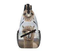 I Love Alpacas Crossbody Sling Bag Crossbody Shoulder Chest Bag Tracolla Tracolla Vita Fanny Pack Uomini Donne