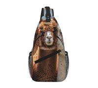I Love Alpacas Crossbody Sling Bag Crossbody Shoulder Chest Bag Tracolla Tracolla Vita Fanny Pack Uomini Donne