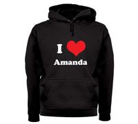 I Love Amanda - Adulti Felpa con Cappuccio/Maglione - TV Show Bgt Holden Talent