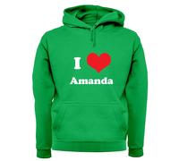 I Love Amanda - Adulti Felpa con Cappuccio/Maglione - TV Show Bgt Holden Talent