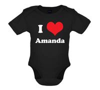 I Love Amanda - Bambino T-Shirt / Body - Per TV Show Bgt Holden Talent Britains