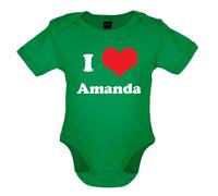 I Love Amanda - Bambino T-Shirt / Body - Per TV Show Bgt Holden Talent Britains