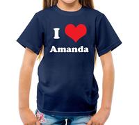 I Love Amanda - T-Shirt - Show Televisivo Bgt Holden Talent Britains Ha