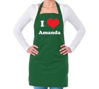 I Love Amanda - Unisex Adulti Grembiule - TV Show Bgt Holden Talent Britains Got