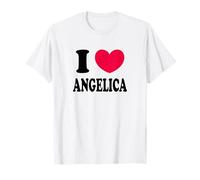 I Love Angelica Maglietta