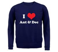 I Love Ant & Dec - Adulti Felpa/Maglione - Divertente Celebrità TV Duo Giungla