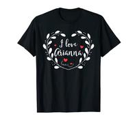 I Love Arianna Girl Name Daughter - Camicia a forma di cuore, idea regalo Maglietta