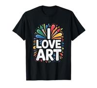 I Love Art - Pennelli creativi Maglietta