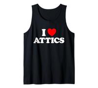 I Love Attic - Ventilatore da Loft in Stile Antico Canotta