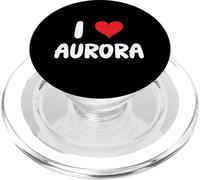 I Love Aurora - Cuore PopSockets PopGrip per MagSafe