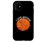 I Love Autumn Dinosaur, Autunno T-Rex, Autunno 2022 Custodia per iPhone 11