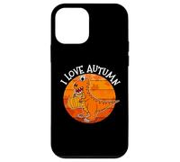 I Love Autumn Dinosaur, Autunno T-Rex, Autunno 2022 Custodia per iPhone 12 mini