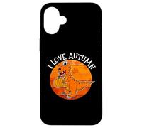 I Love Autumn Dinosaur, Autunno T-Rex, Autunno 2022 Custodia per iPhone 16 Plus