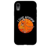 I Love Autumn Dinosaur, Autunno T-Rex, Autunno 2022 Custodia per iPhone XR