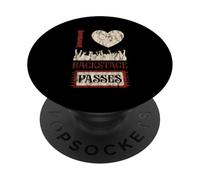 I Love Backstage Passes Concert Music Event Access PopSockets PopGrip Adesivo