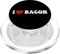 I love bacon, bacon day, Vintage Funny Gym per le donne curvy PopSockets PopGrip per MagSafe