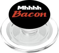 I love bacon, bacon day, Vintage Funny Gym per le donne curvy PopSockets PopGrip per MagSafe