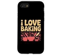 I Love Baking Fruste Ciotole Mattarello Custodia per iPhone SE (2020) / 7/8