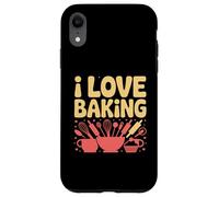 I Love Baking Fruste Ciotole Mattarello Custodia per iPhone XR