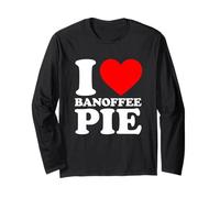 I Love Banoffee Pie Maglia a Manica