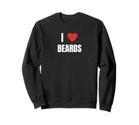 I Love Beards all Shapes Sizes, Tees Decor And More Felpa