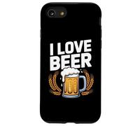 I Love Beer Brew Mug Grano Cheers Custodia per iPhone SE (2020) / 7 / 8