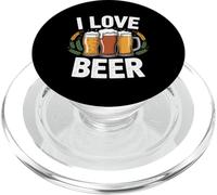 I Love Beer Craft Brew Appassionato Umorismo PopSockets PopGrip per MagSafe
