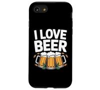 I Love Beer Lager Celebration Momenti divertenti Custodia per iPhone SE (2020) / 7 / 8