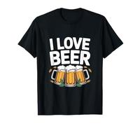 I Love Beer Lager Celebration Momenti divertenti Maglietta