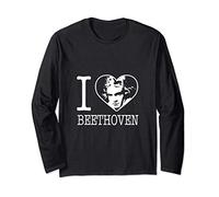 I Love Beethoven Celebrate Classic Music Maglia a Manica