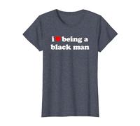 I Love Being A Black Man Maglietta, Donna, Pervinca, S