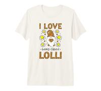 I Love Being Called Lolli Leopard GNOME Cute Mother's Day Maglietta Premium