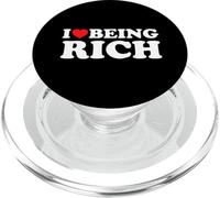 I Love Being Rich PopSockets PopGrip per MagSafe