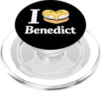 I Love Benedict Food Lover Breakfast Eggs with Hollandaise PopSockets PopGrip per MagSafe