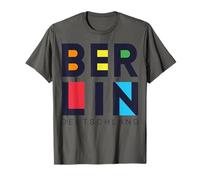 I Love Berlin Tee, Berlin Deutschland Novelty Graphic Design Maglietta