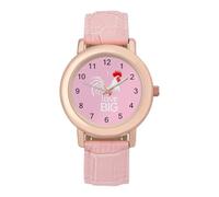 I Love Big Cock Fashion - Orologio da polso da donna, facile da leggere, sottile, al quarzo, stile casual